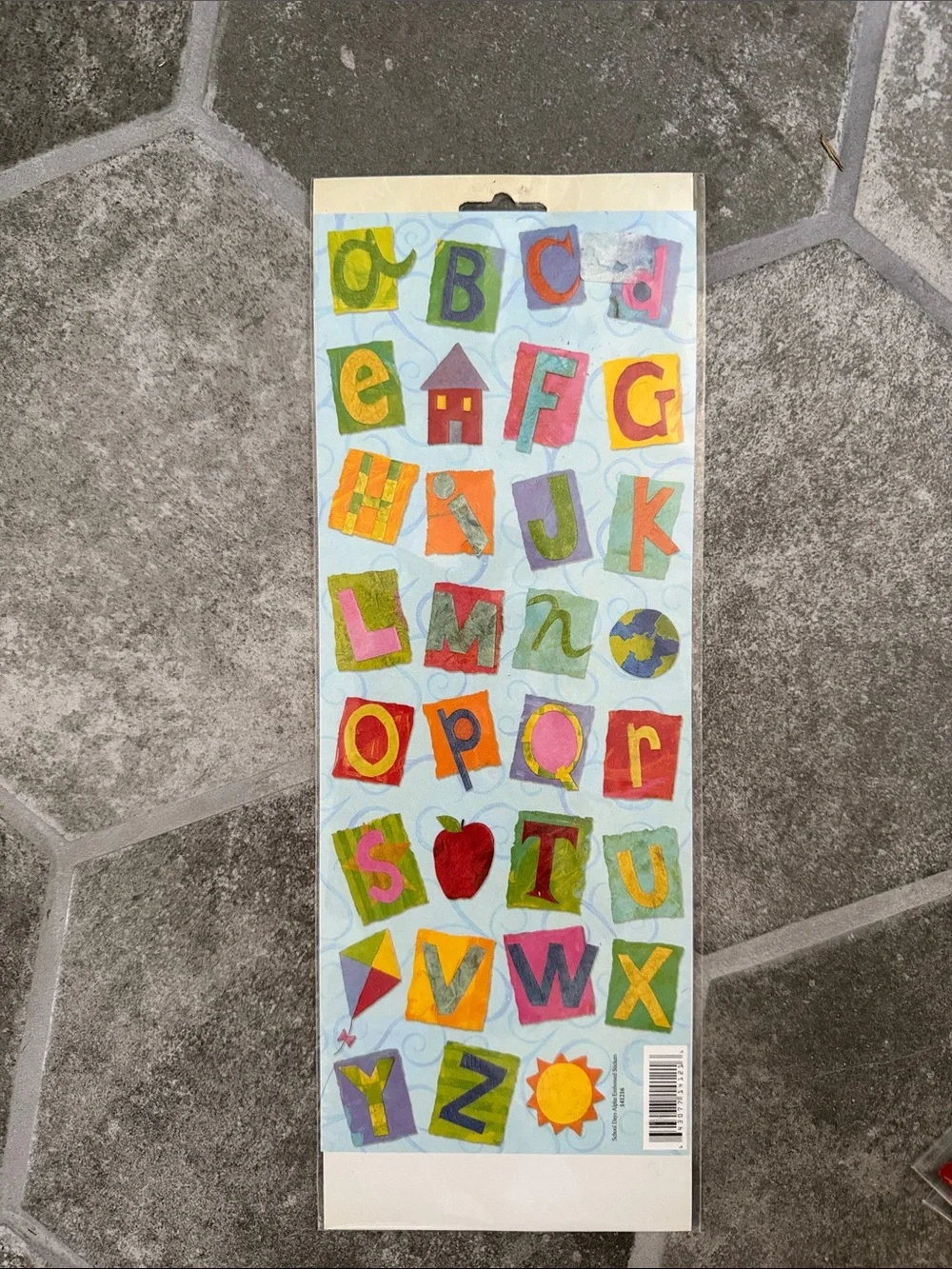Lot of 11 New In Package Packs Sets Assorted Alphabet Stickers Multi Color